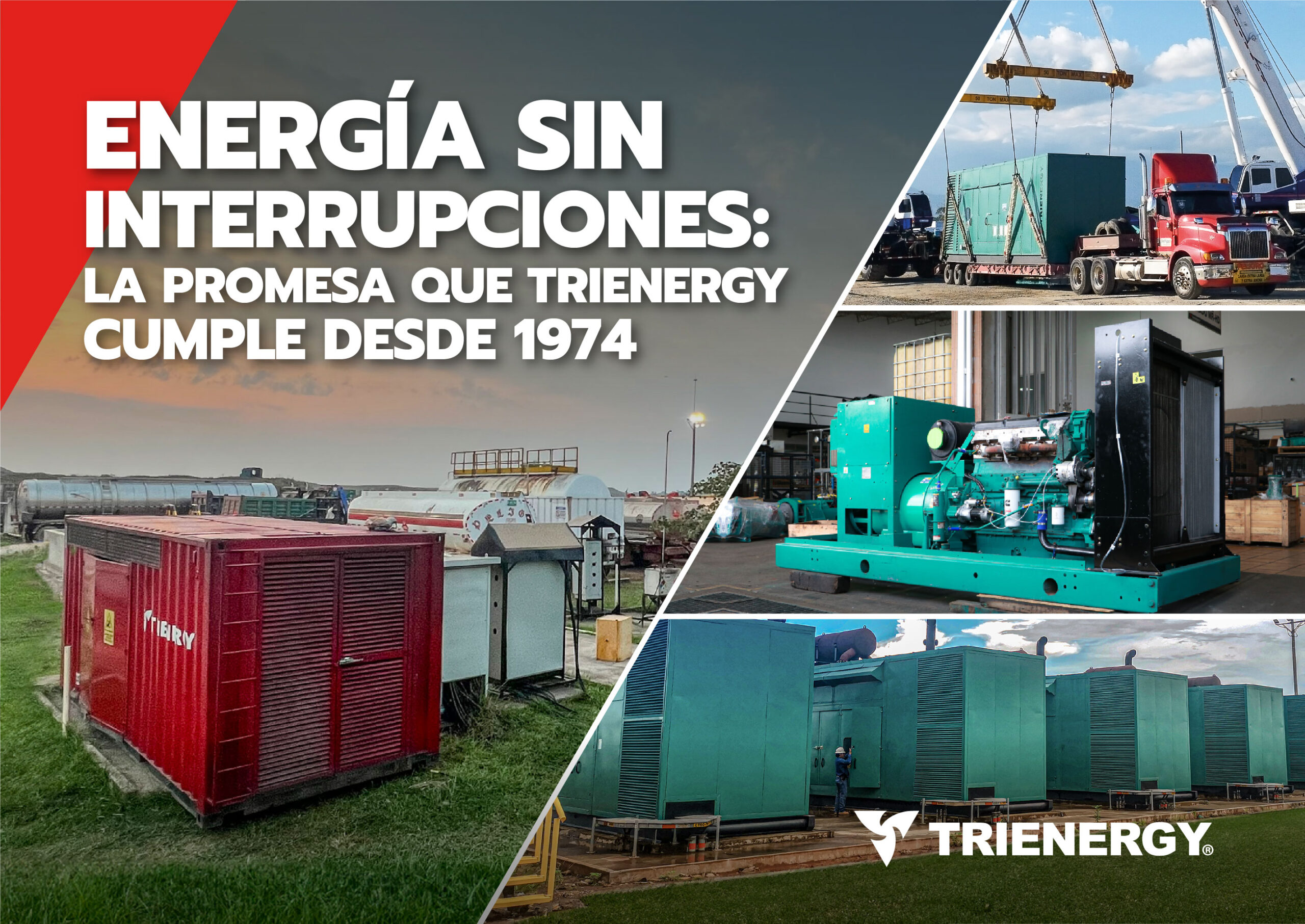 Energía sin interrupciones: La promesa que Trienergy cumple desde 1974