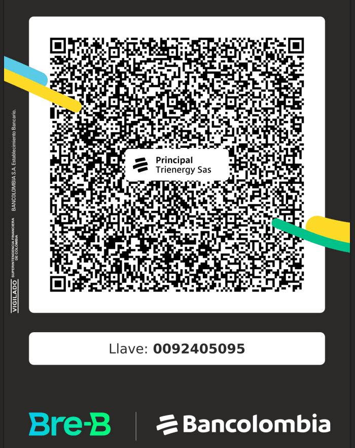 qr pagos bancolombia a trienergy